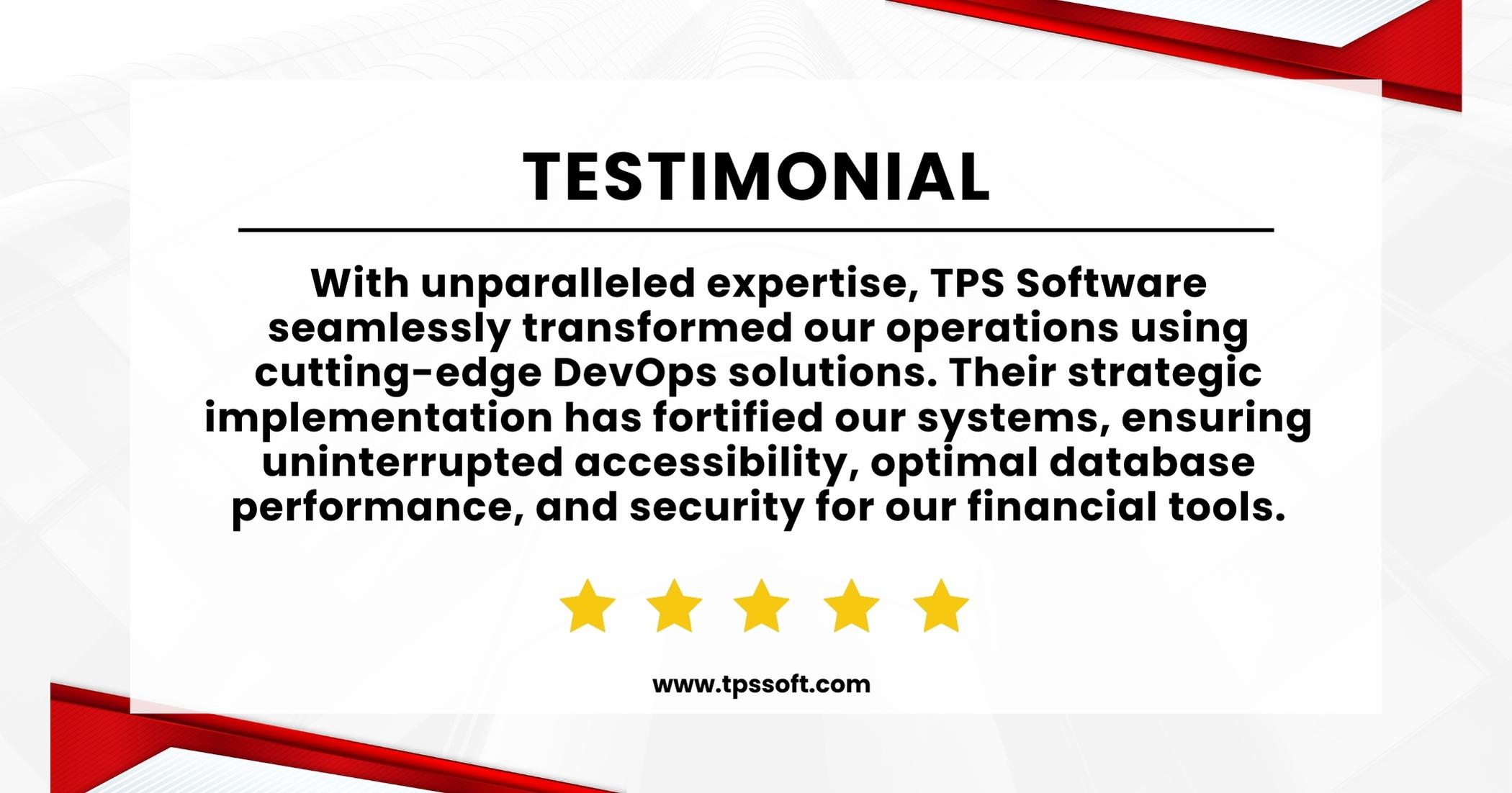 client testimonial